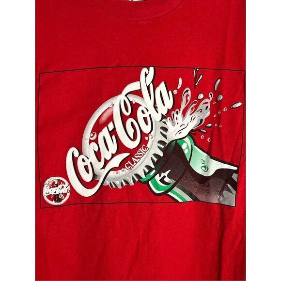 Vintage 90s Coca Cola Soda Promo Tee - Picture 2 of 4